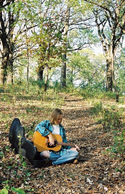 Matthew Hope Sitting on the Grass